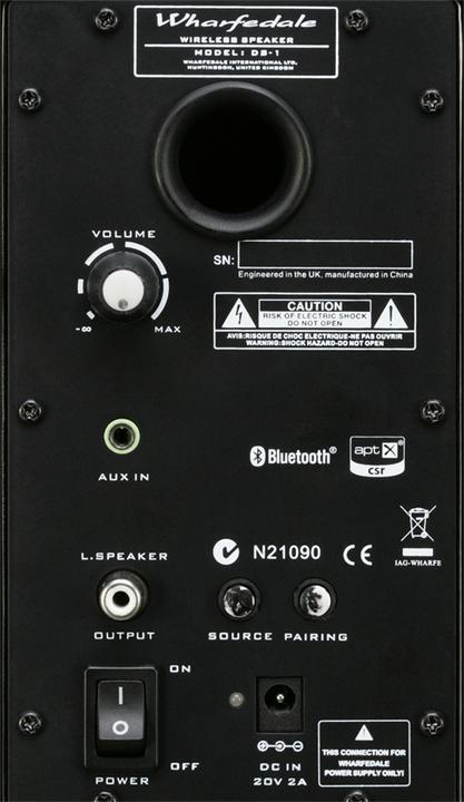 Actual product image Wharfedale DS-1 - Active Bluetooth speaker system with NFC (14 W)