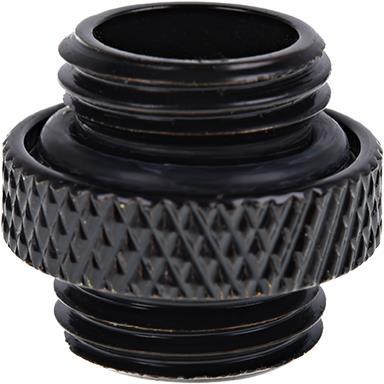 Actual product image Alphacool Icicle double nipple G1/4 male to G1/4 male - Deep Black