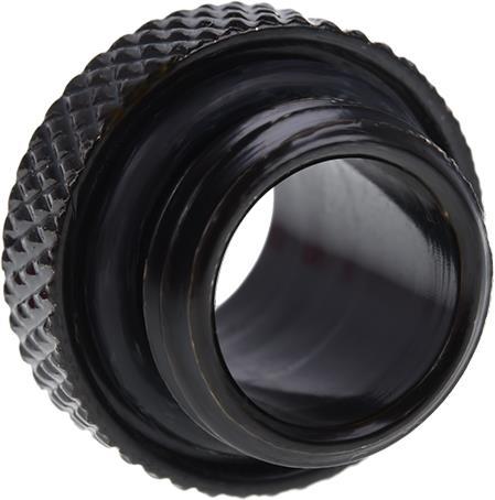 Actual product image Alphacool Icicle double nipple G1/4 male to G1/4 male - Deep Black