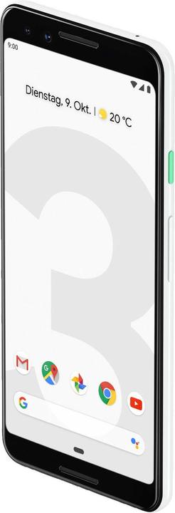 Actual product image Google Pixel 3 (64 GB, Clearly White, 5.50", Single SIM, 12.20 Mpx, 4G)
