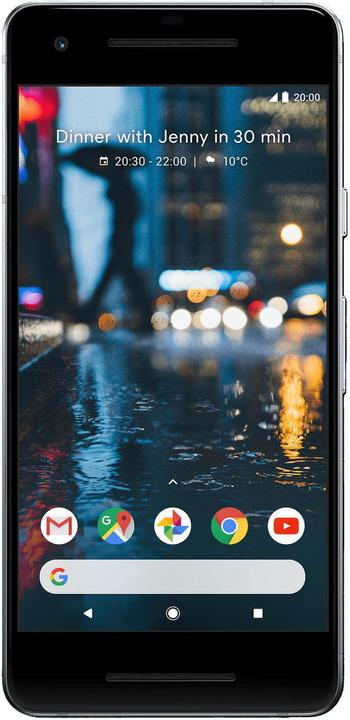 Google Pixel 2 (64 GB, Clearly White, 5", SIM singola, 12.20 Mpx, 4G)