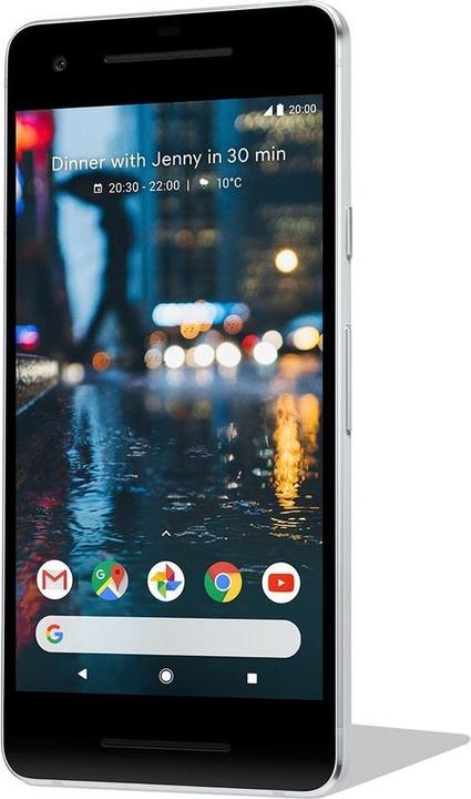 Produktbild Google Pixel 2 (64 GB, Clearly White, 5", Single SIM, 12.20 Mpx, 4G)
