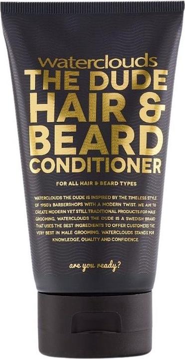 Immagine prodotto Waterclouds The Dude Hair&Beard Conditioner Balsamo nutriente e idratante per capelli e barba (150 ml)