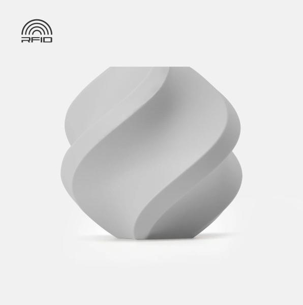 Produktbild Bambu Lab - PLA Basic Refill - Light Gray - 1.75mm (PLA, 1.75 mm, Grau)