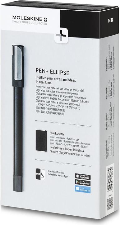 Moleskine Smart Writing Pen+ Ellipse (Nero)