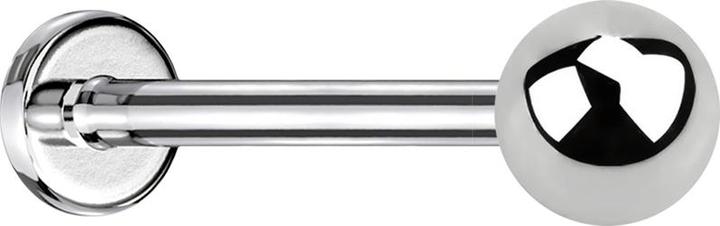 Immagine prodotto Star Piercing Labret Micro Threadless argento con pallina (senza ottone, Acciaio chirurgico 316L)