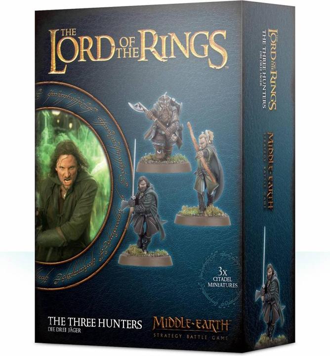 Actual product image Games Workshop The Three Hunters - The Lord of the Rings: Middle Earth