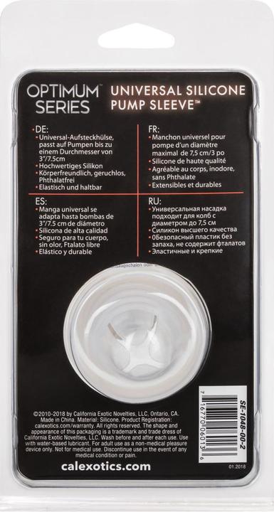 Produktbild CalExotics Optimum Series™ Universal Silicone Pump Sleeve™ - Cl
