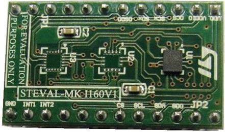 Actual product image STMicroelectronics LSM6DS3 DIL Adapter STEVAL-MKI109V2