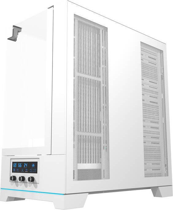 Produktbild Darkflash Tech Darkflash DY450 computer case without fans (white) (ITX, mATX, ATX)