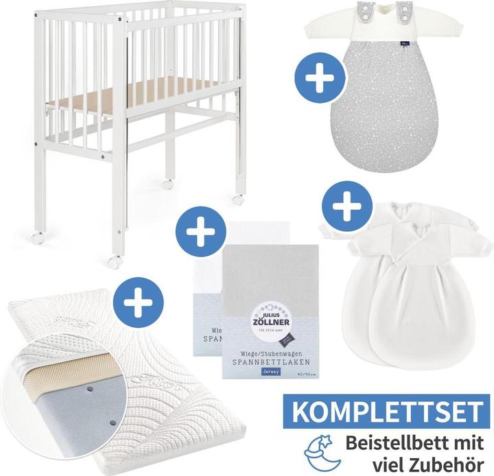 Fillikid Side bed 7-piece complete side bed set