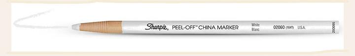 Image du produit Sharpie Marqueur de la Chine (Blanc, 1 x)