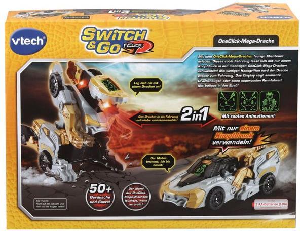 Produktbild VTech Switch & Go - OneClick-Mega-Drache