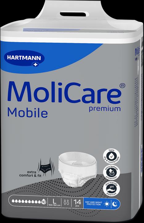MoliCare Mobile 10 Inkontinenz Pants (14 x, L)