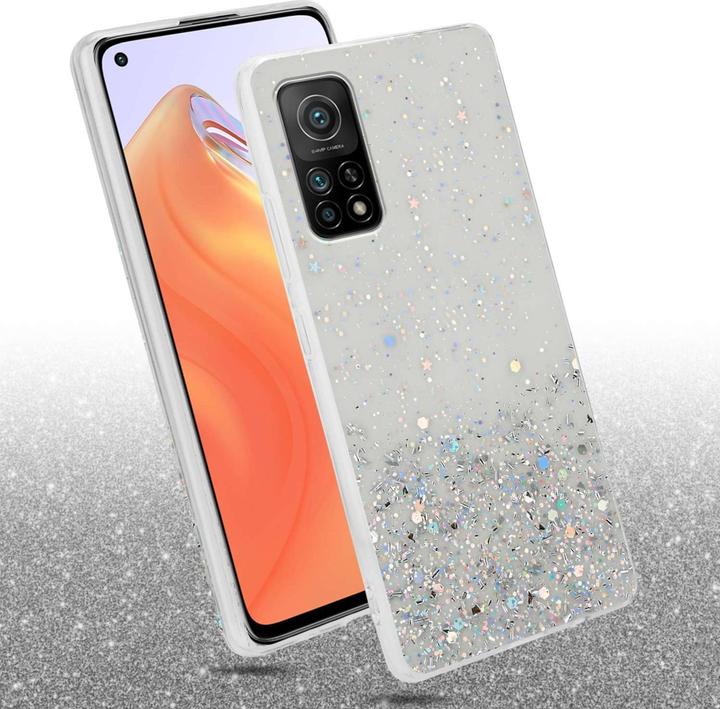 Actual product image Cadorabo Bumper Case for Xiaomi Mi 10T / Mi 10T PRO TPU funkelnder Glitter (Mi 10T Pro, Mi 10T)