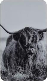 Produktbild Wenko Herdabdeckplatten Highland Cattle schwarz 2 St.