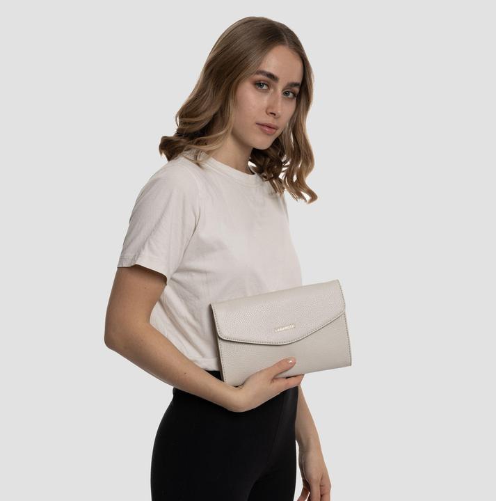 Actual product image Lazarotti Bologna Leather Clutch Bag Leather 23 cm