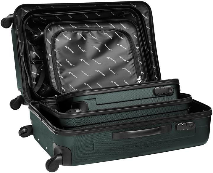 Produktbild Packenger Kofferset (96 l, Handgepäck (bis 50l), M (50 - 90l), L (90 - 115l))
