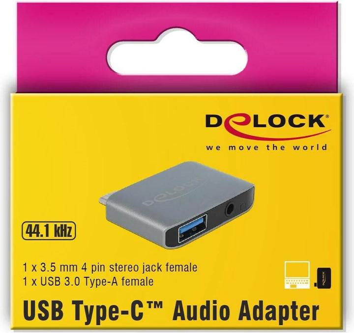 Actual product image Delock Audio adapter USB Type-C (USB-C)