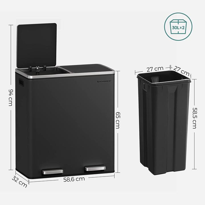Produktbild Vasagle Müllbert (30 l)