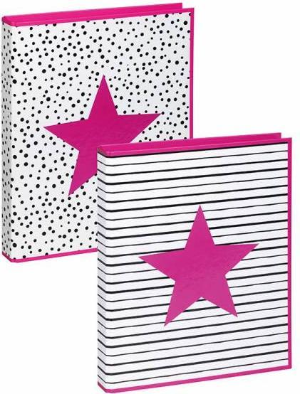 Produktbild Pagna Ringbuch Pink Star (A4, 35 mm)