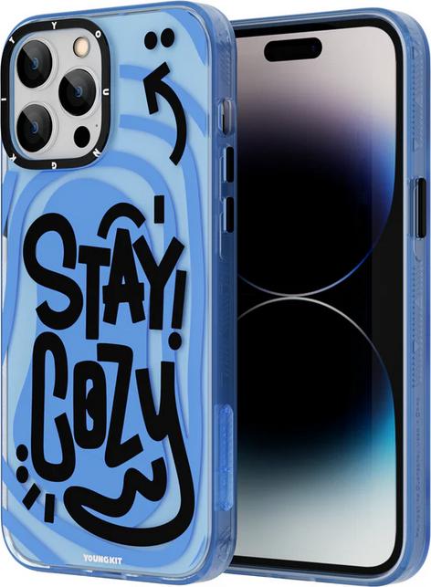 Image du produit Youngkit Coque Happy Mood Glossy Case Stay Cozy (Apple iPhone 14 Pro Max)