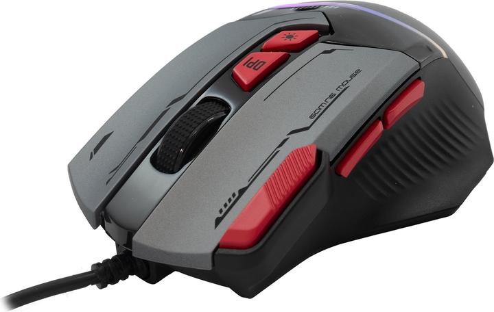 Image du produit Baracuda Gaming Mouse MANTA, 8D, 12800 dpi, Grey (BGM-047) (Filaire)