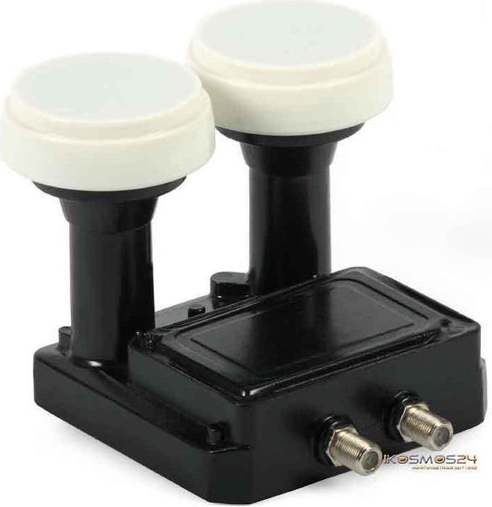 Produktbild inverto 77-118# Sat-Inverter-Monoblock-Doppelkonverter (Twin LNB, 23mm, 40mm)