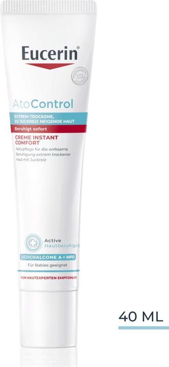 Actual product image Eucerin AtoControl Cream Instant Comfort (40 ml, Day cream)