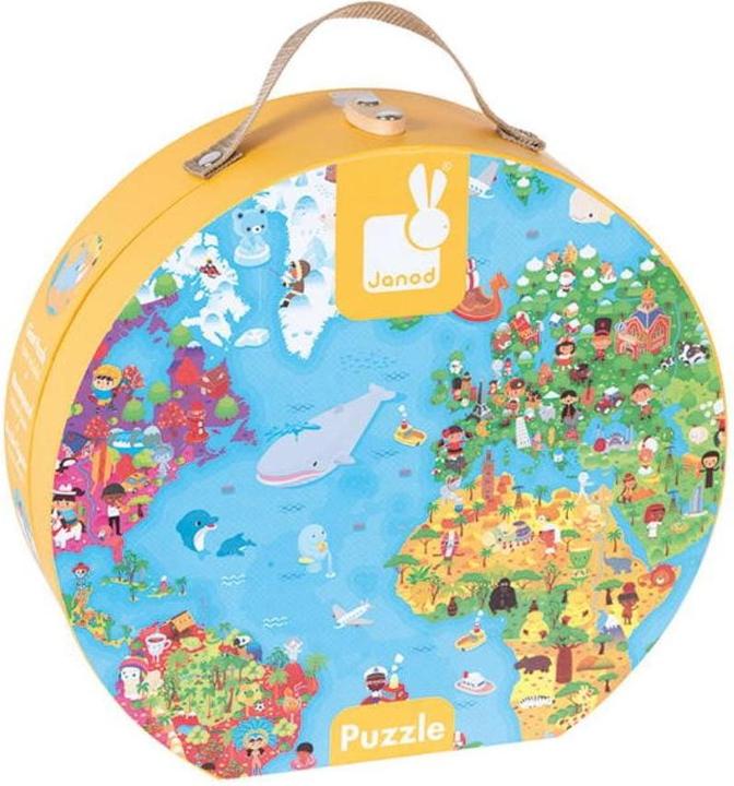 Janod World map (300 pieces)