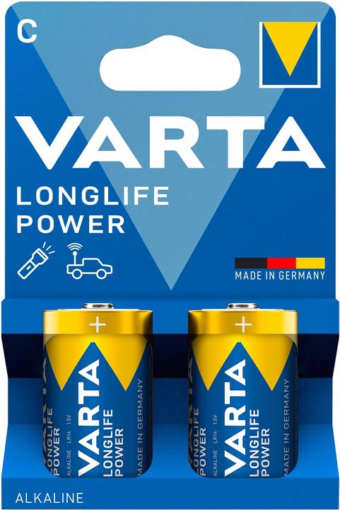 Produktbild Varta Longlife Power (2 Stk., C, 7800 mAh)