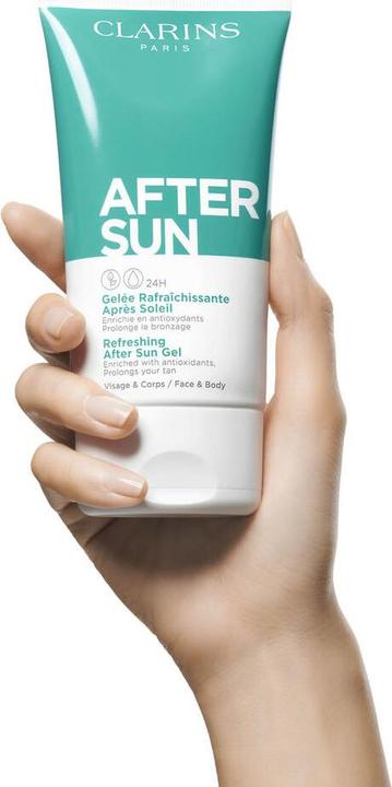 Immagine prodotto Clarins Sun - Gelée Rafraîchissante Après Soleil Visage & Corps (150 ml, Gel doposole)