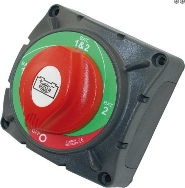 Actual product image Hella Battery isolator and changeover switch 350A