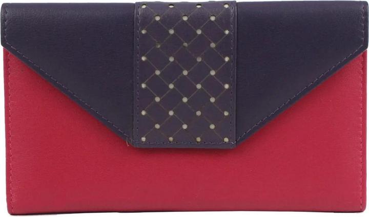Eastern Counties Leather Donna Leder Brieftasche Kontrasteinsatz