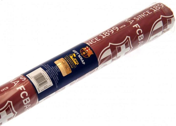 Produktbild FC Barcelona Musterdruck Geschenkpapier (Geschenkpapier)