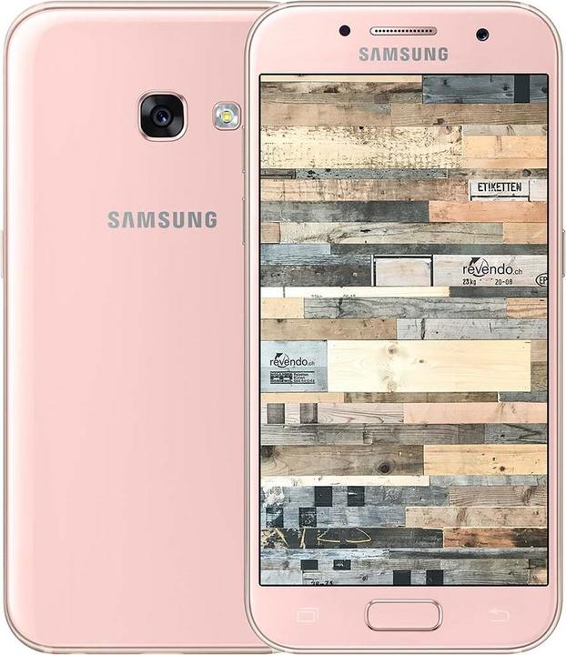 Produktbild Samsung Galaxy A3 (2017) (16 GB, Peach-Cloud, 4.70", Single SIM, 13 Mpx, 4G)