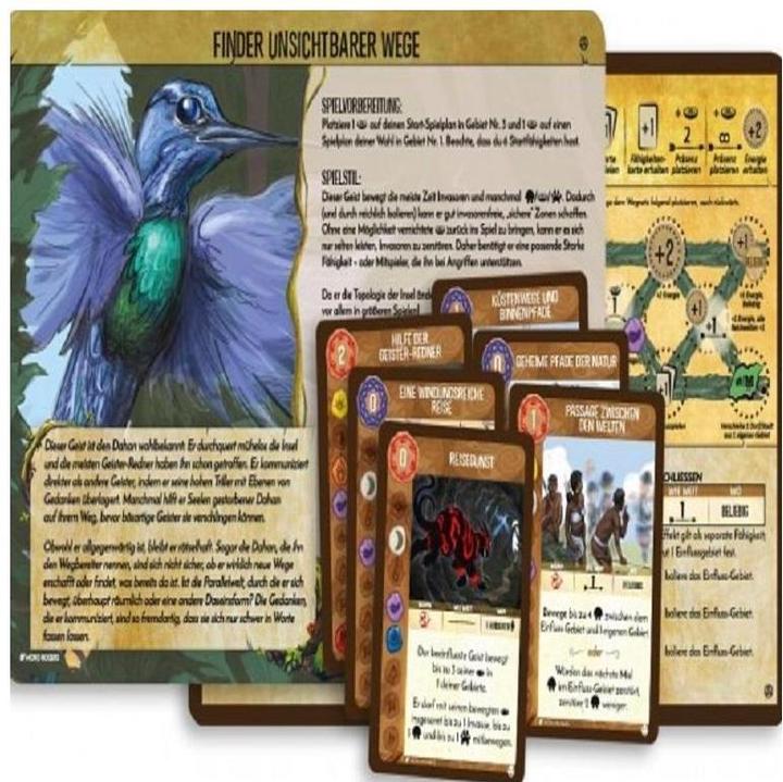 Actual product image Pegasus Spirit Island: Finder of Invisible Ways, Promo Pack, for 1-4 players, from 12 years, DE-Expansion (German)