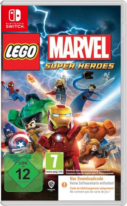Actual product image WB LEGO Marvel Super Heroes (Code in a Box) (Switch, DE)