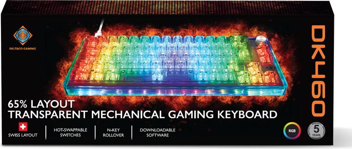 Image du produit Deltaco Gaming DK460 (CH, Filaire)