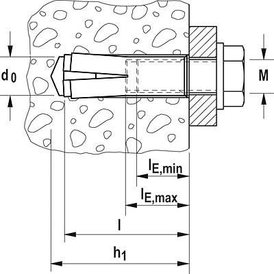 Produktbild Fischer Einschlaganker EA II M10x30 (50 Stk.)