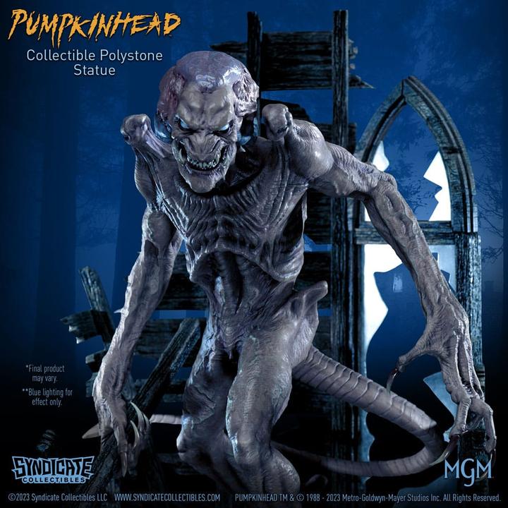 Actual product image Toynk Toys Pumpkinhead Statue 1/10 Pumpkinhead Classic Edition 28 cm