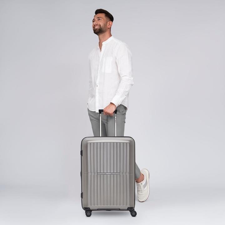 Produktbild Pactastic Collection 01 4-Rollen Trolley 67 cm mit Dehnfalte (71 l, M (50 - 90l))