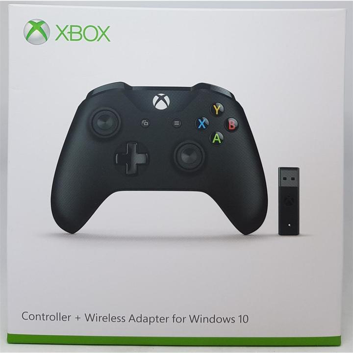 Actual product image Microsoft Xbox Controller + Wireless Adapter (PC, Xbox One X, Xbox Series X, Xbox One S, Xbox Series S)