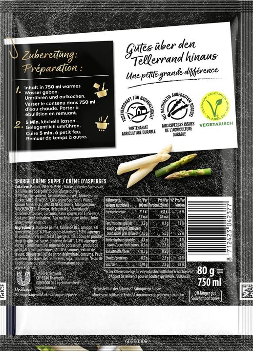 Image du produit Knorr Soupe à la crème d'asperges Suprême