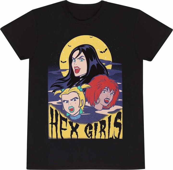 Produktbild Hex Girls Floating Heads With Yellow Moon TShirt (S)