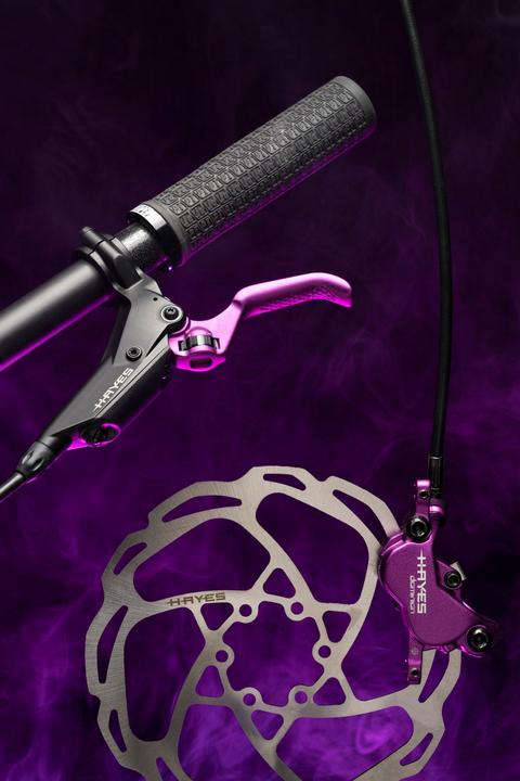 Actual product image Hayes Dominion A4 Brake LE Purple RRL (Brake kit, 4)