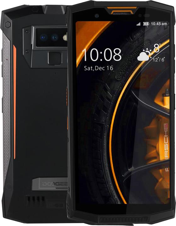 Produktbild Doogee S80 (64 GB, Fire Orange, 5.99", Hybrid Dual SIM, 4G)