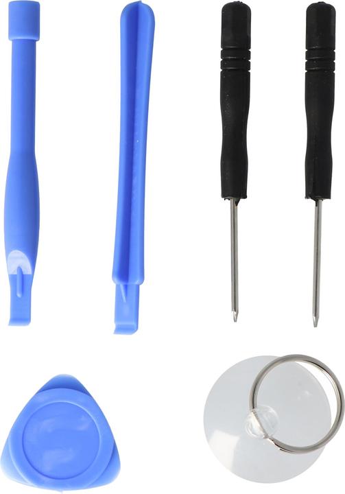 Actual product image AccuCell Werkzeug Set 4fach passend für iPhone 4, 4S, 5, 5C, 5S für Akku Wechsel (Tool, 5S, iphone 4)