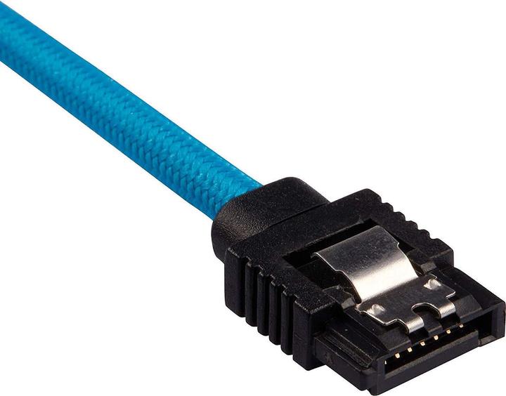 Actual product image Corsair Sheathed premium SATA cable