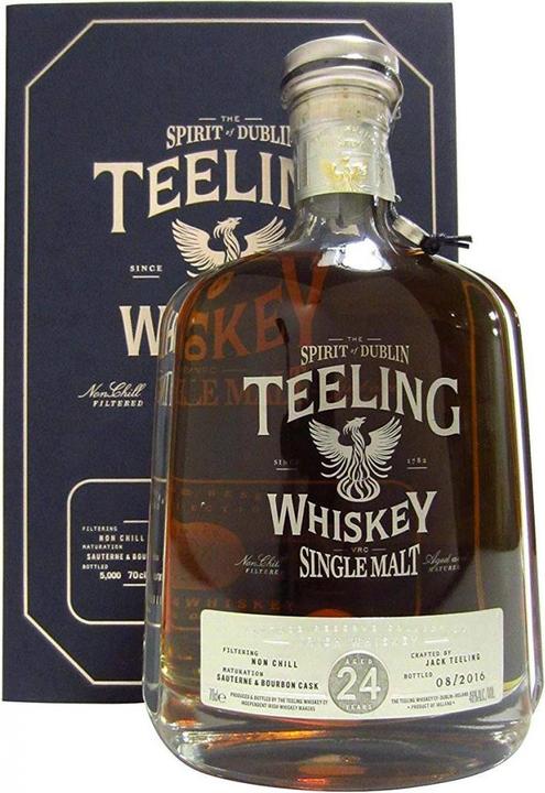 Actual product image Teeling 24 Years Old Vintage Reserve Collection Single Malt Whisky with Case (Irish whiskey, Single Malt, 1 x 70 cl)